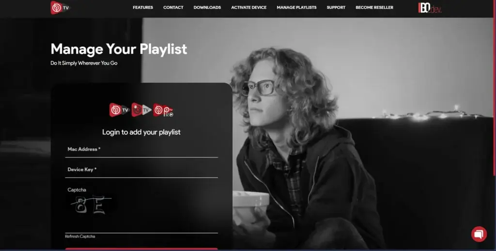 mac address enter dans iboplayer