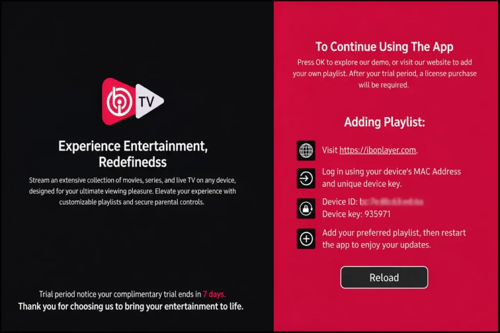 mac address ibo player IPTV